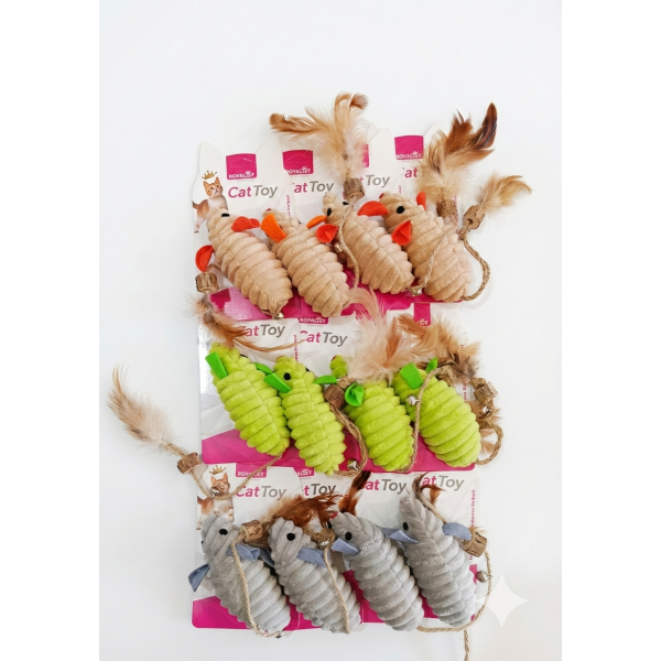 ROYALİST ZİLLİ KUYRUK PELUŞ KEDİ OYUNCAK