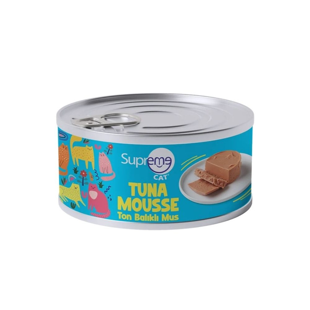 SUPREME KEDİ KIYILMIŞ TON BALIK 85GR (24 LÜ)