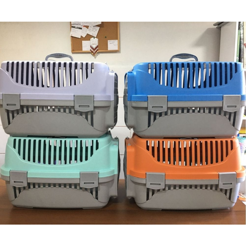 KEDİ  KÖPEK TAŞIMA BOX KÜÇÜK IRAK RENKLİ 48CM*30CM*32