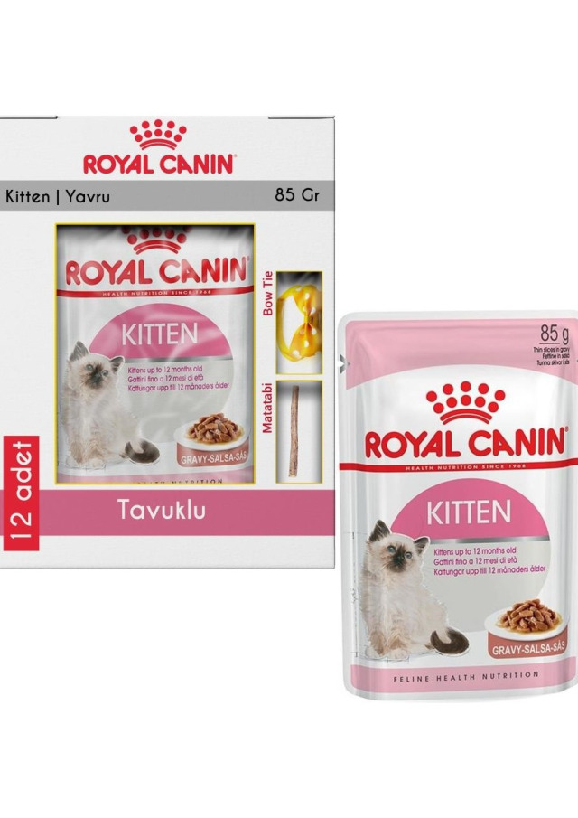 ROYAL CANİN KITTEN GRAVY POUCH  12X85G