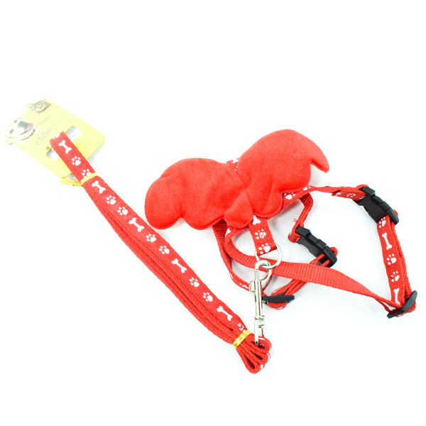 CADOPET 20-1-37 DESENLİ KANATLI BEL TASMA TASMA 1 CM