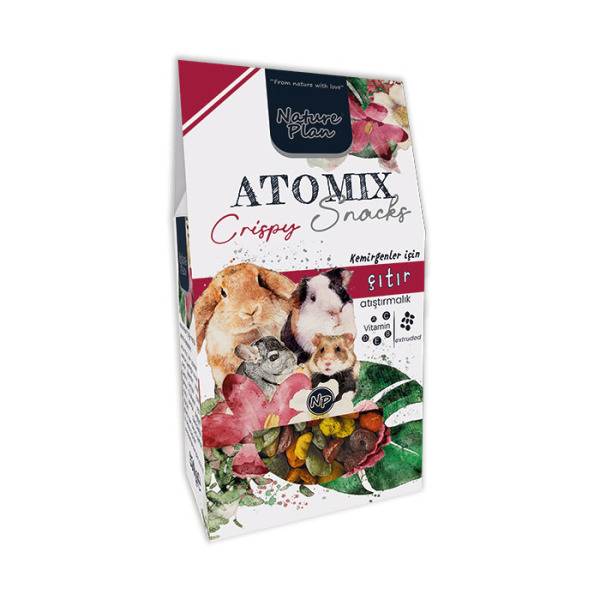Nature Plan Atomix Snacks Extrude 250 G(12)
