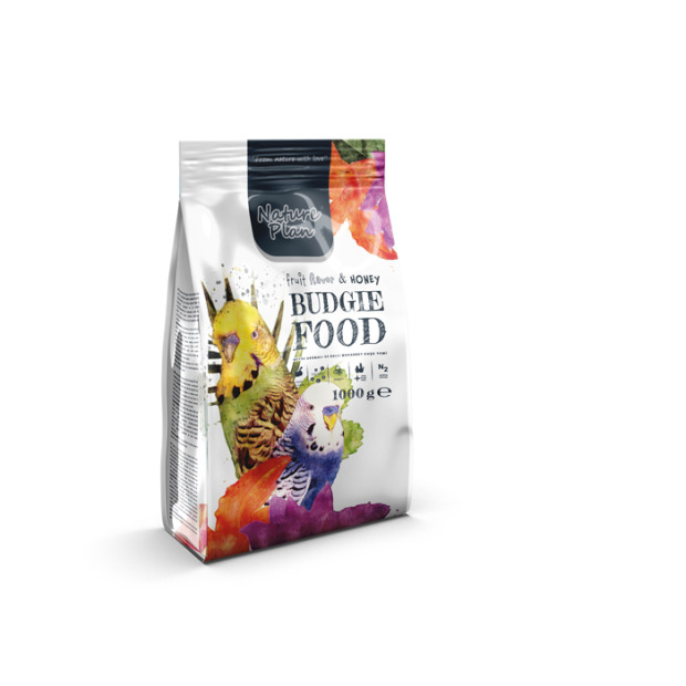 Nature Plan 1000Gr Meyve Aromalı+ Ballı Muhabbet Yemi(12)