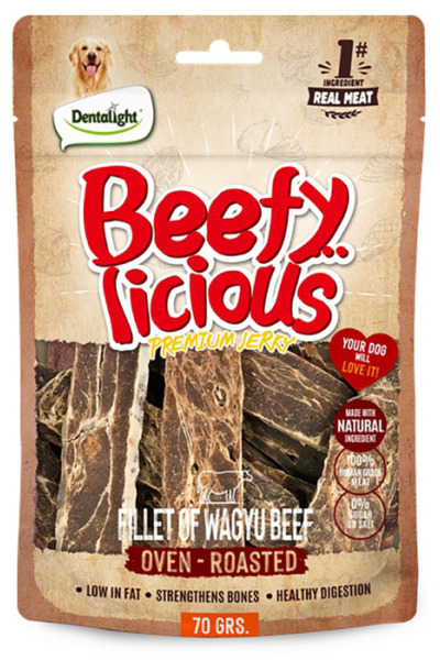 Dntlght Dog Beefy Licious Of Wagyu Beef 70G(Tekli)