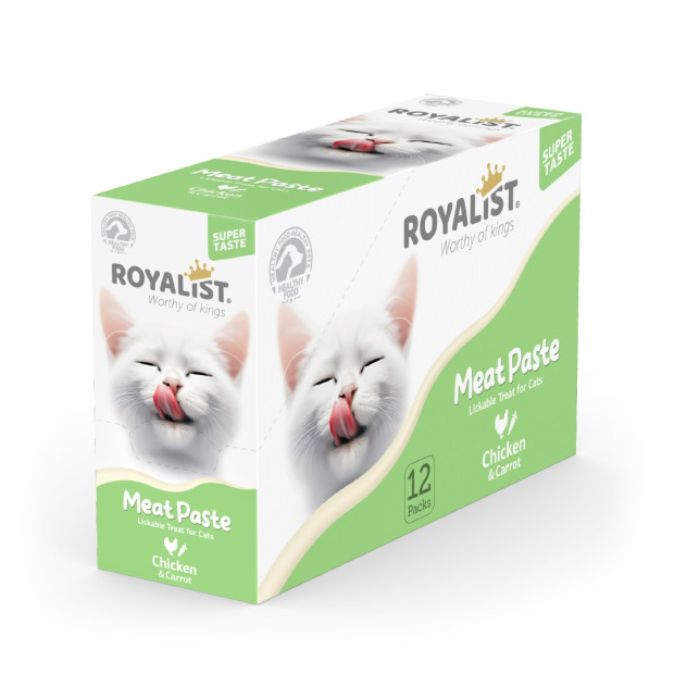 ROYALİST MEAT PASTE CAT CHİCKEN CARROT EZME 90GR