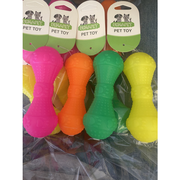 Sesli Plastik Dumbell Oyuncak