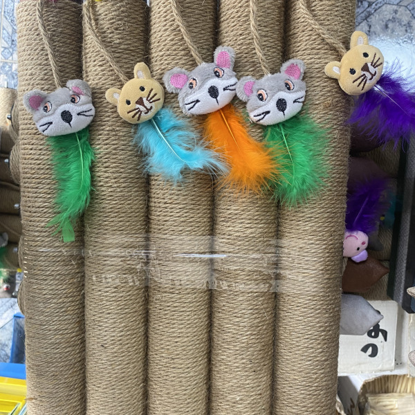 KEDİ TIRMALAMA PELUŞLU JUT A KLASS 50CM