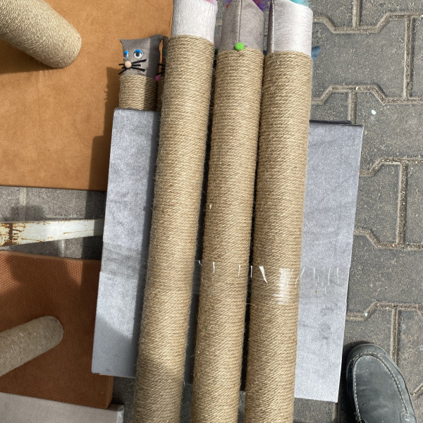 KEDİ TIRMALAMA JUT A KLASS TÜYLÜ 70CM