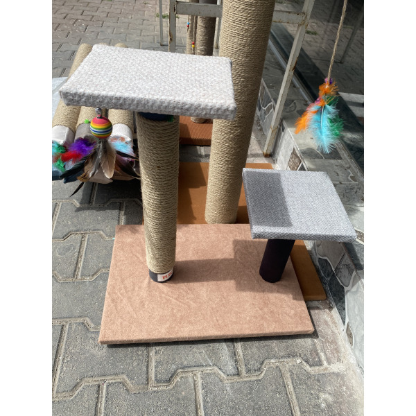Tırmalama Oturaklı Çift Katlı