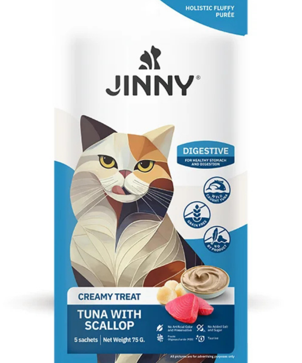 JINNY CREAMY TUNA WITH SCALLOP 75 GR