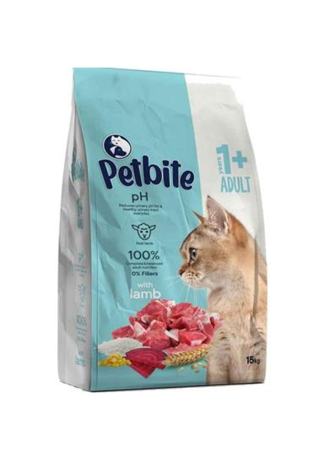 PETBİTE YETİŞKİN KEDİ KUZU ETLİ 3 KG
