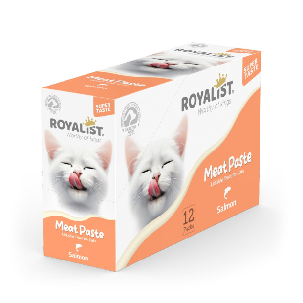 ROYALİST MEAT PASTE CAT SALMON EZME 90GR (12)