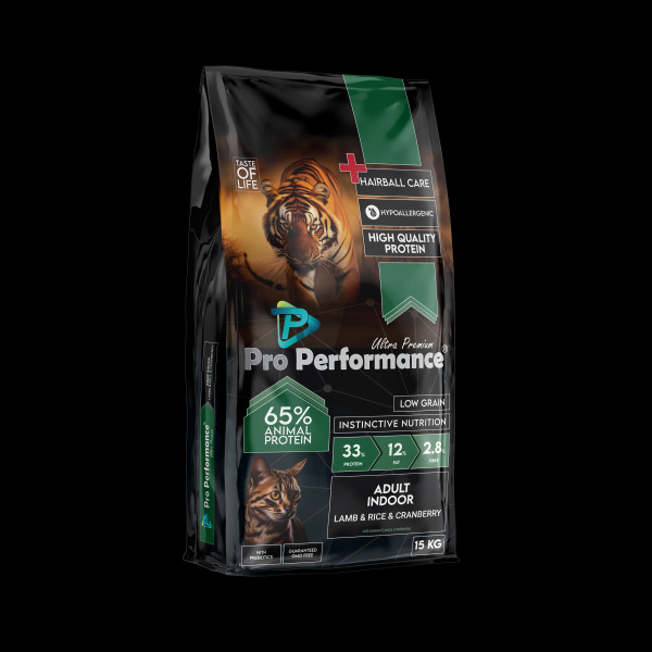 PROPERFORMANCE ADULT CAT HYPOALLERGENİC KUZU PRİNÇ KIZILCIK 15KG