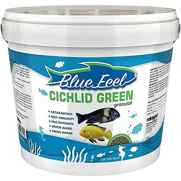 Blue Feel Cichlid Green Granulat 3 Kg