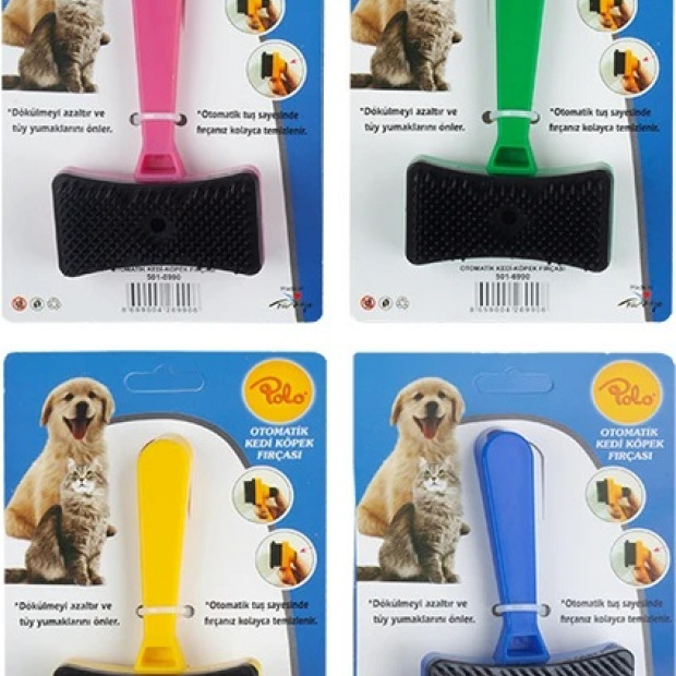 Polo Otomatik Kedi Köpek Fırçası