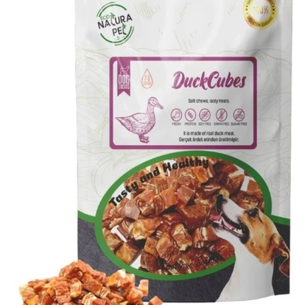 ECO NATURA KÜP ÖRDEKLİ KÖPEK ÖDÜL 100GR