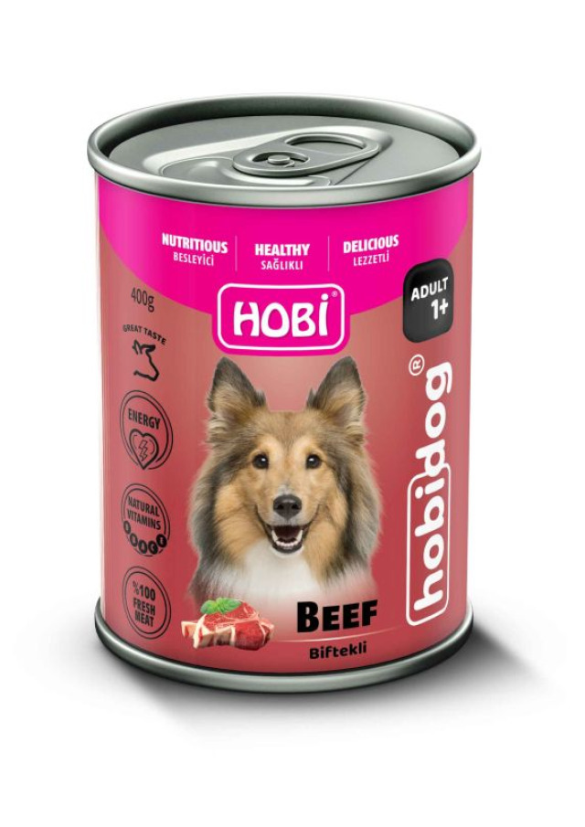 Hobidog Köpek Konserve 400 gr(12 Li)