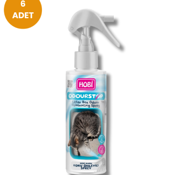 Hobi Odourstop Kedi Kumu Koku Önleyici Sprey 250ml
