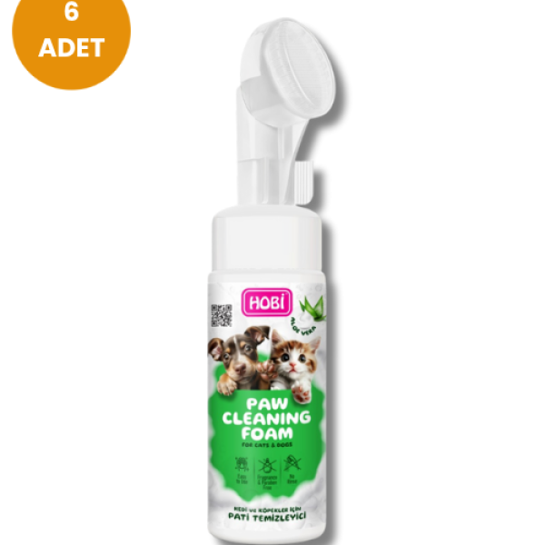 Hobi Paw Cleaning Foam - Kedi ve Köpek Pati Temizleyici Köpük 150 Ml