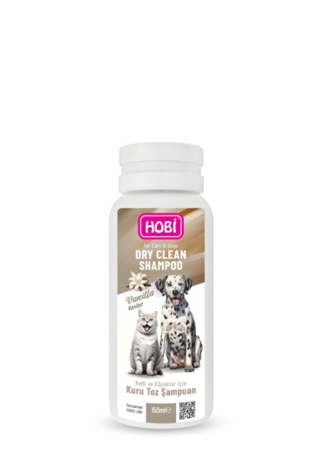 Hobi Kedi ve Köpekler İçin Kuru Toz Şampuan 150ml