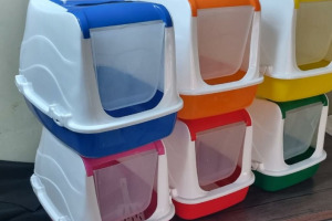 Kapalı Kedi Tuvaleti Küçük 6 Lı