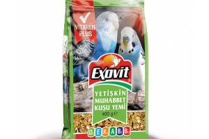 EXOVİT YETİŞKİN MUHABBET YEMİ 400 GR
