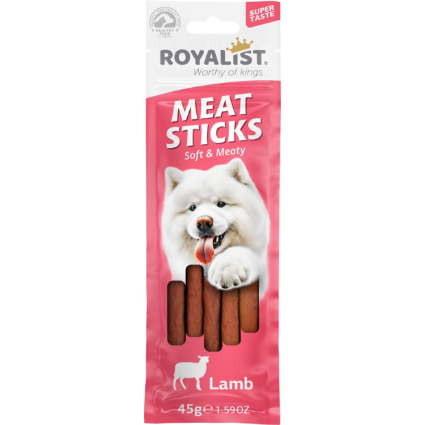 ROYALIST DOG MEAT STİCKS LAMB 45 GR