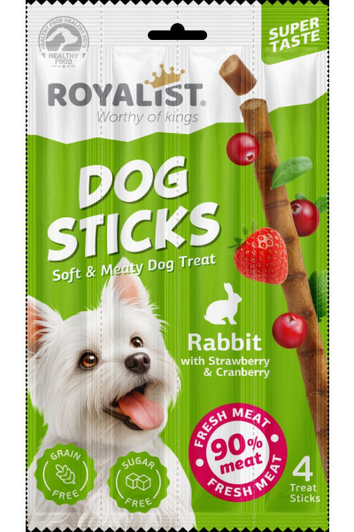 ROYALIST DOG STİCKS / RABBİT 4x5 GR