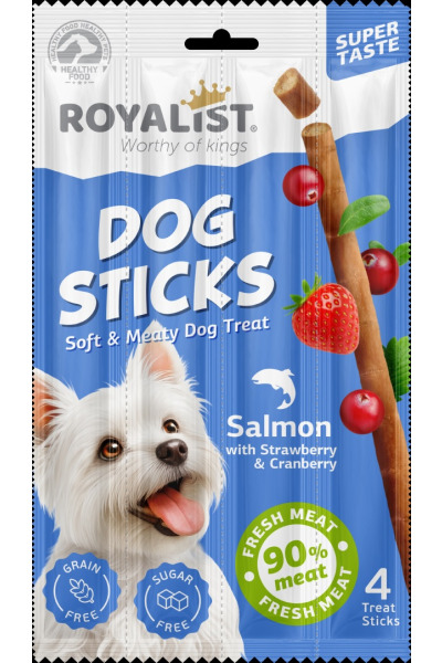 ROYALIST DOG STİCKS / SALMON 4x5 GR