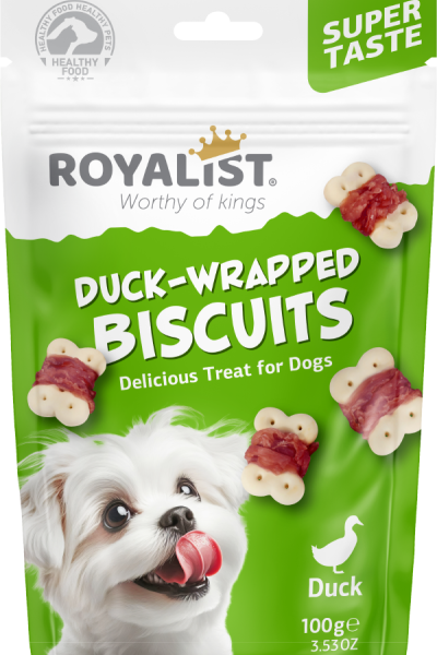 ROYALIST DOG ET SARGILI BİSKÜVİ DUCK 100 GR