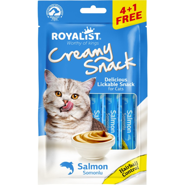 ROYALİST CREAMY SNACK - SALMON HAİRBALL 75 GR